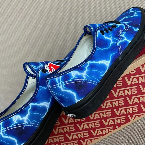 Vans Authentic Lightning Black / Blue WMNS - Picture 15 of 16